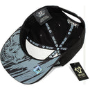 TOP LEVEL : SKULL | Crack Details on Cotton Patch Design Snapback Cap