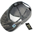 TOP LEVEL : SKULL | Crack Details on Cotton Patch Design Snapback Cap