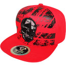 TOP LEVEL : SKULL | Crack Details on Cotton Patch Design Snapback Cap