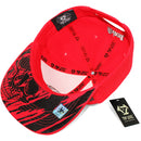 TOP LEVEL : SKULL | Crack Details on Cotton Patch Design Snapback Cap