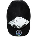 TOP LEVEL : SKULL | All-over Print and Front-raised Eyes and Nose Embroidery Design Snapback Cap