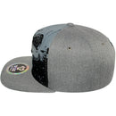 TOP LEVEL : SKULL | All-over Print and Front-raised Eyes and Nose Embroidery Design Snapback Cap