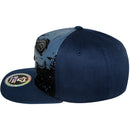 TOP LEVEL : SKULL | All-over Print and Front-raised Eyes and Nose Embroidery Design Snapback Cap