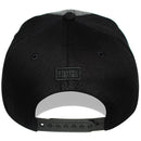 TOP LEVEL : SKULL | Front-raised Three Skulls Embroidery with Trippy Skull Print Design Snapback Cap