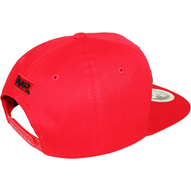 TOP LEVEL : SAVAGE CHAMPION | Front Raised Verbiage Design Snapback Cap