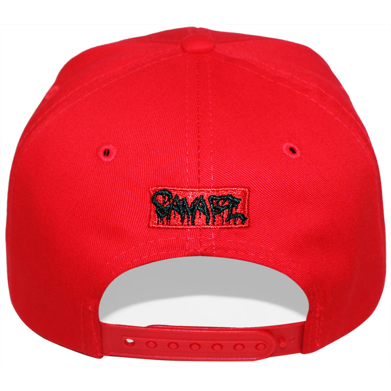 TOP LEVEL : SAVAGE CHAMPION | Front Raised Verbiage Design Snapback Cap