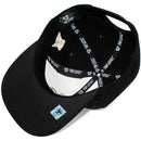 TOP LEVEL : SAVAGE | Bear Character Embroidery All-over Print Design Snapback Cap