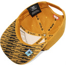 TOP LEVEL : SAVAGE | Front-raised Verbiage with Red Cotton Patch Design Snapback Cap