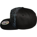 TOP LEVEL : SAVAGE | Verbiage with Marble Pattern Print Design Snapback Cap
