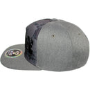 TOP LEVEL : SAVAGE | Front-raised Verbiage Design with Dripping Detail & Tie-dye Print Design Snapback Cap