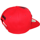 TOP LEVEL : SAVAGE | Front-raised Verbiage Design with Dripping Detail & Tie-dye Print Design Snapback Cap