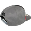 TOP LEVEL : SAVAGE | Front Raised Embroidery with Color Block Design Snapback Cap