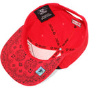 TOP LEVEL : SAVAGE | Front-raised Savage Verbiage Embroidery Design Snapback Cap