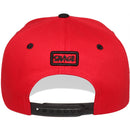 TOP LEVEL : SAVAGE | Front-raised Verbiage Embroidery with Street Graffiti Print Design Snapback Cap