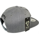 TOP LEVEL : TRIPPY | Verbiage with Drippin' Smiley Face Print Design Snapback Cap