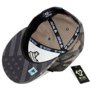TOP LEVEL : USA | Map with Flag Design Snapback Cap