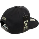 TOP LEVEL : USA | Map with Flag Design Snapback Cap