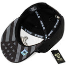 TOP LEVEL : USA | Map with Flag Design Snapback Cap