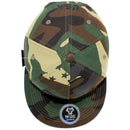 TOP LEVEL : USA | Map with Flag Design Snapback Cap