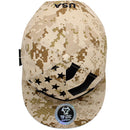 TOP LEVEL : USA | Map with Flag Design Snapback Cap