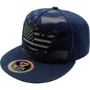 TOP LEVEL : USA | Map with Flag Design Snapback Cap