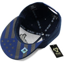 TOP LEVEL : USA | Map with Flag Design Snapback Cap