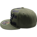 TOP LEVEL : USA | Map with Flag Design Snapback Cap