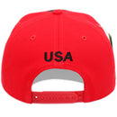 TOP LEVEL : USA | Map with Flag Design Snapback Cap
