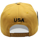 TOP LEVEL : USA | Map with Flag Design Snapback Cap