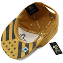 TOP LEVEL : USA | Map with Flag Design Snapback Cap