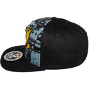 TOP LEVEL : USA | Embroidered Gold American Bald Eagle Emblem Design Snapback Cap