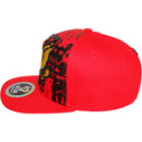 TOP LEVEL : USA | Embroidered Gold American Bald Eagle Emblem Design Snapback Cap