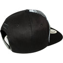 TOP LEVEL : VIBES | Front Raised Embroidery & All-over Bandana Print Design Snapback Cap