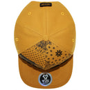 TOP LEVEL : VIBES | Front Raised Embroidery & All-over Bandana Print Design Snapback Cap