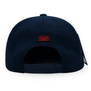 TOP LEVEL : HUSTLE | Red Patch Design Snapback Cap