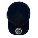 TOP LEVEL : HUSTLE | Red Patch Design Snapback Cap