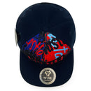 TOP LEVEL : HUSTLE | Red Patch Design Snapback Cap