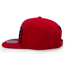 TOP LEVEL : SAVAGE | Red Patch Design Snapback Cap