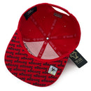 TOP LEVEL : SAVAGE | Red Patch Design Snapback Cap