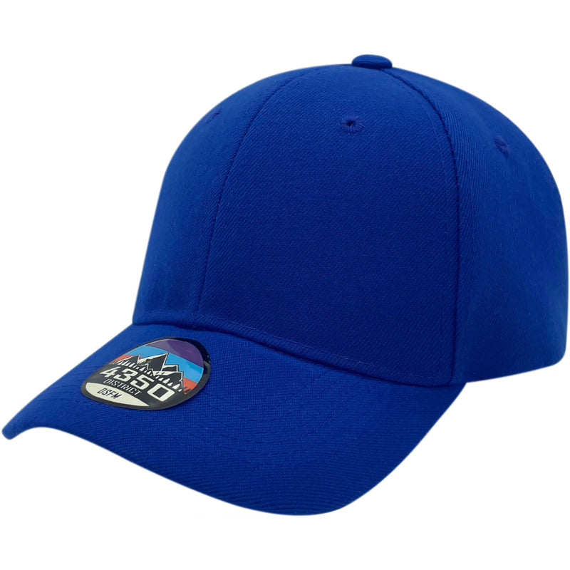 4350 DISTRICT : Y4361 | Plain Unisex Velcro Baseball Cap