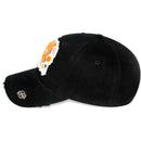 4350 DISTRICT : T13 | Beach Please Front-raised Verbiage Embroidery with Oxford Fabric Patch Design Vintage Baseball Cap