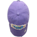 4350 DISTRICT : T13 | Beach Please Front-raised Verbiage Embroidery with Oxford Fabric Patch Design Vintage Baseball Cap