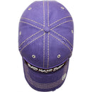 4350 DISTRICT : T13 | Bad Hair Day Leopard Fabric Patch Design Vintage Baseball Cap