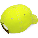 4350 DISTRICT : T13 | Bad Hair Day Leopard Fabric Patch Design Vintage Baseball Cap