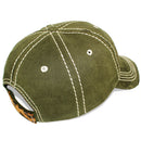 4350 DISTRICT : T13 | Bad Hair Day Leopard Fabric Patch Design Vintage Baseball Cap