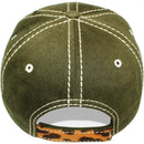 4350 DISTRICT : T13 | Bad Hair Day Leopard Fabric Patch Design Vintage Baseball Cap