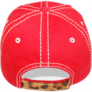 4350 DISTRICT : T13 | Bad Hair Day Leopard Fabric Patch Design Vintage Baseball Cap