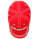 4350 DISTRICT : T13 | Bad Hair Day Leopard Fabric Patch Design Vintage Baseball Cap