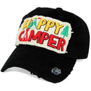 4350 DISTRICT : T13 | Happy Camper Patch Design Vintage Baseball Cap