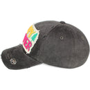 4350 DISTRICT : T13 | Happy Camper Patch Design Vintage Baseball Cap
